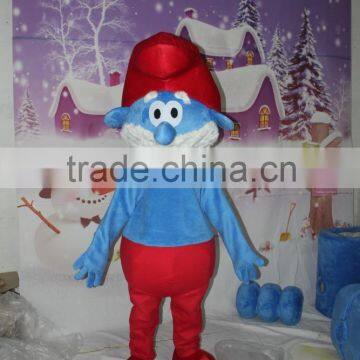 HI CE wholesale blue elf mascot costume, kids halloween costume