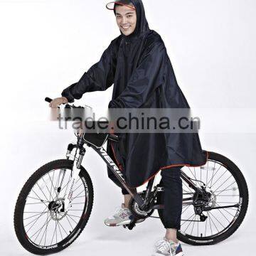 100% polyester or oxford raincoat cycling poncho military outdoor workplace bicycle motorcycle poncho