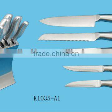 kitchen knife set with hollow handle