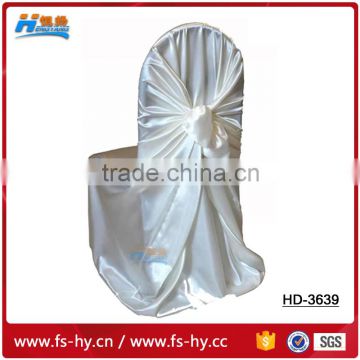 white satin banquet chair cover wedding wholesale HD-3639