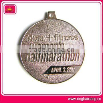 Nice looking custom pewter metal medal