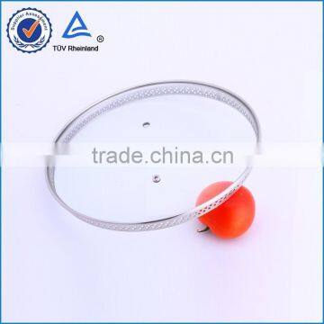 Wear-resisting round non-stick cookware set glass cover