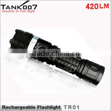 Rechargeable Led Outdoor Lamp R5 Flashlight Torch Manufacturer TC01