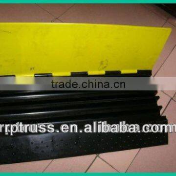 5 channel rubber hose / cable protector used in performance, events rental