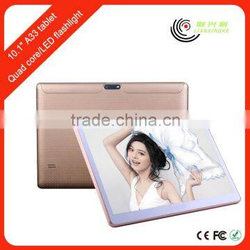 China cheappest tablets 10.1 android 4.4 with MTK6580 Quad core