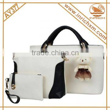 2015 Wholesale Famous Designer Handbag With Bear Pandent photo-3