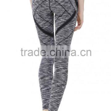 Fancy design compression sports wear wholesale yoga leggings for womens.