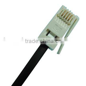 UK telephone cable with 6 way plug