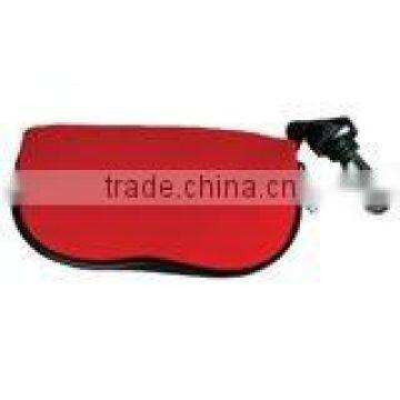 Neoprene glasses case with buckle