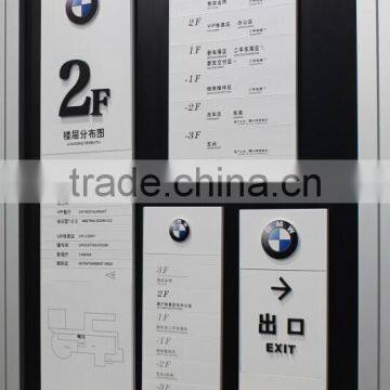 High quality Wall mounted door sign