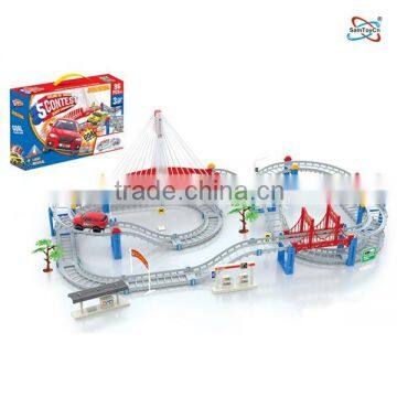 Creative design electric toy train sets