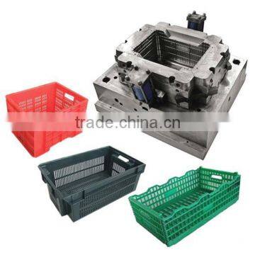 China Mould Factory Plastic Injection Fruit Crate Mold