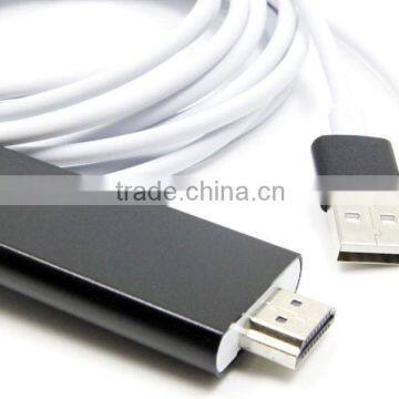 Lightning Cable HDMI Adapter Miracast Dongle for Iphone photo-3