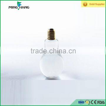 16oz Glass Fancy Bulb Shape Bottle for Fruit Juice photo-5