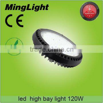 Top quality 30w-200w industrial lighting led high bay light 120w with Meanwell driver