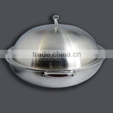 Graded Chinese style SS18/8 Fried Wok