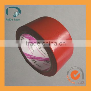 Hot selling cheap adhesive colorful red duct tape cloth tape high quality made in suzhou china