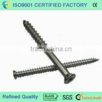 Countersunk self tapping screw for concrete