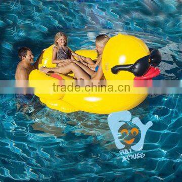 Wholesale Pvc Yellow Duck Animal Pool Float in Stock