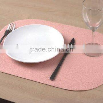 Self-adhesive non-woven placemat