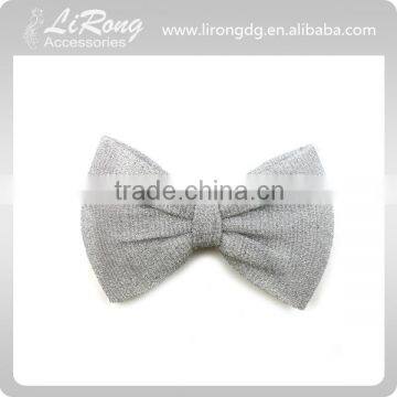 12.5CM Grey Bowtie Hair Ornament