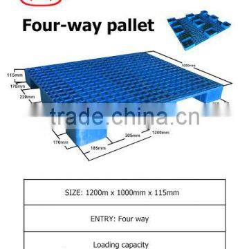 Plastic Pallet 4 way for transport packaging, warehouse storage 5101