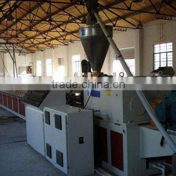 PVC profile making machine
