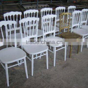 Wholesale Wooden Napoleon Chairs Popular Used For Outdoor White Wedding Chairs