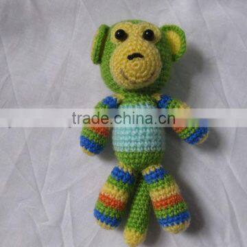 handmade crochet stuffed monkey sovenir