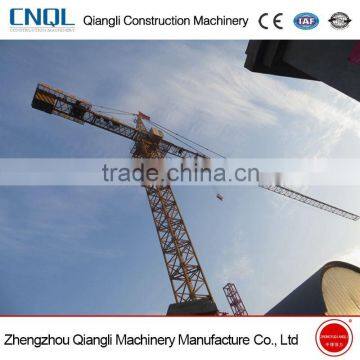 QTZ50 Types Of 4-5ton Tower Crane Boom Length Price