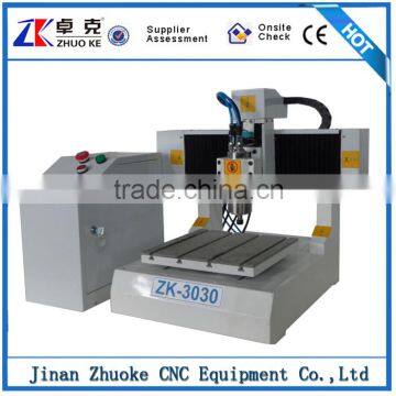 CNC 3030 1.5KW Spindle Desktop Mini CNC PCB Router Machine for Drilling Milling and Design for aluminum