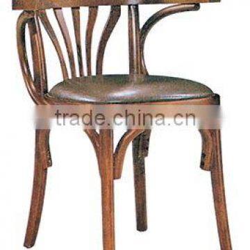 Wooden armrest chair (NA5033)