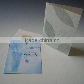 Pure Wedding Favor Cards