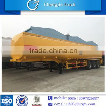 3 axles 45000L fuel and oil tanker semi trailer for sale