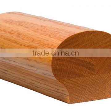 outdoor handrail designed/wood stair handrail iso9001 factory