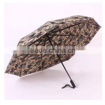 3 Fold Military Camouflage Automatic Umbrella photo-2