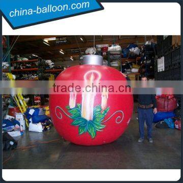 giant inflatable snowflake balloon, Christmas decoration balloon, inflatable snowflake balloon for sale