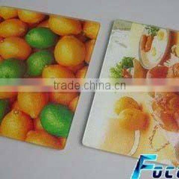 gift set tempered glass chopping board