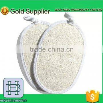 100% pure natural Luffa Pad bath sponge loofah pad