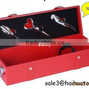 wine box/pu wine box/packing box/gift box/wine bottle box/ wine case