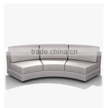 Purple Colorful Modern Restaurant Fabric Booth Seating YK7052 photo-3