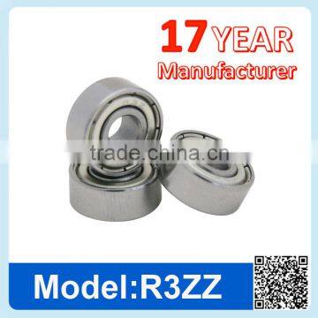 R3 ZZ RS Miniature Ball Bearing Deep Groove Ball Bearing