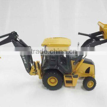 ratio 1:24 scale backhoe metal model