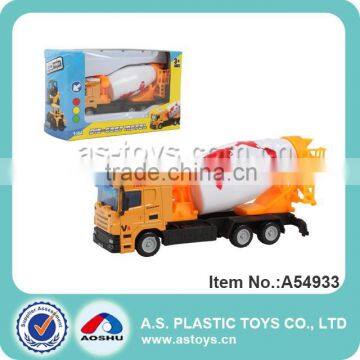 1:64 alloy concrete mixer truck toy