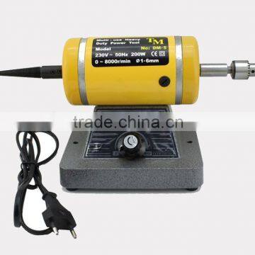 Mini Buffs Polishing Machine Bench Lathe For Jewelry Tools