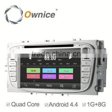 Quad core Android 4.4 Ownice car video player For Ford Focus 2011 Built-in Wifi 800*480 support 3G