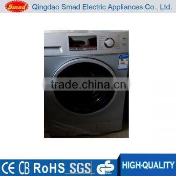 8KG 1200rpm sliver color washer and dryer sets