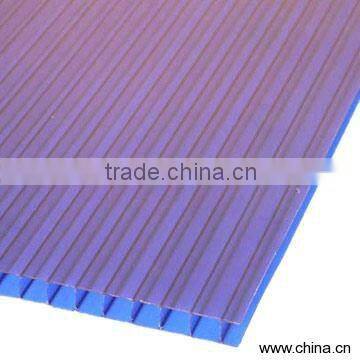 blue twin-wall polycarbonate sheet