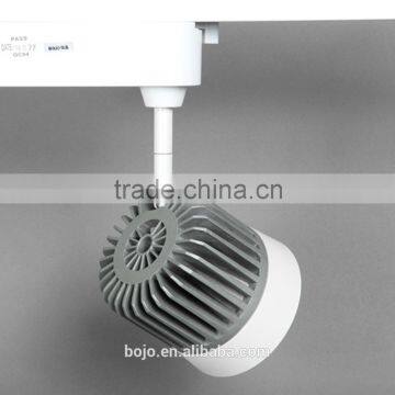30w Led Track Rail Light With Horn Mouth for Cloth Shop