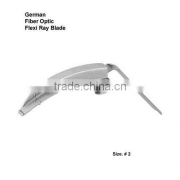 Fiber Optic German Laryngoscope FlexiRay Blade